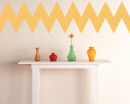 Chevron Stripe (acute angle) Wall Pattern Vinyl Decals